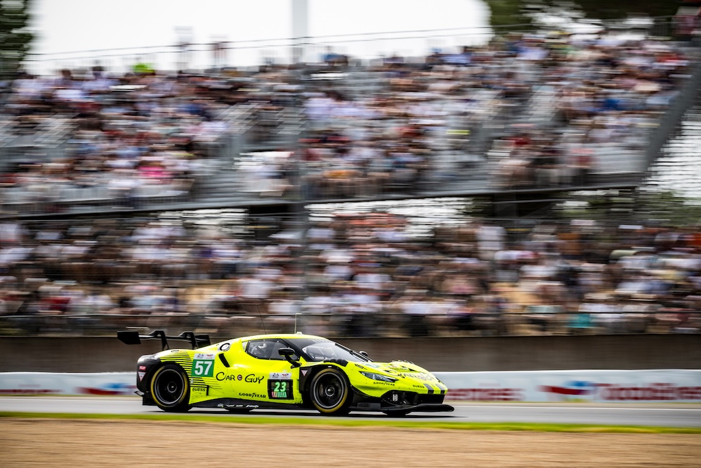 Conrad Laursen positiv efter top-10-resultat på Le Mans.
(Foto: Ferrari Media)